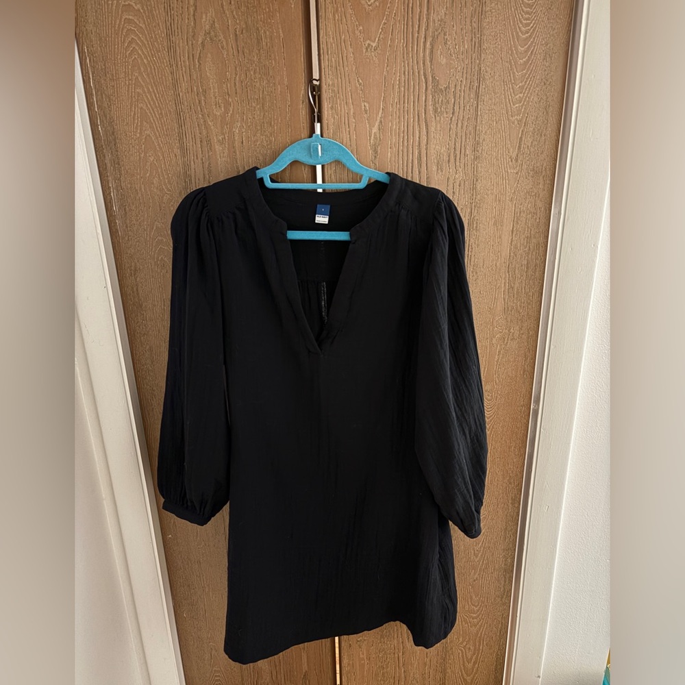 Old Navy Black Women's Cotton Dress NWOT